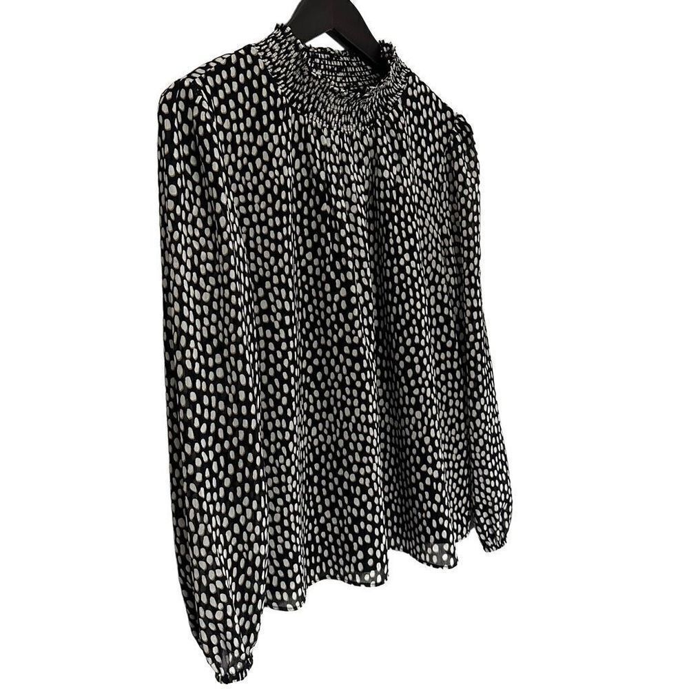 J Crew ruffled blouse size small - Picture 6 of 8